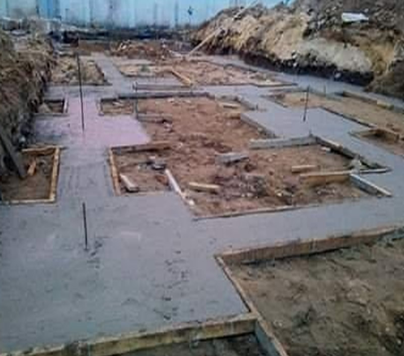 Foundation Work, Brown Hill Event Center (Ogunu, Warri)